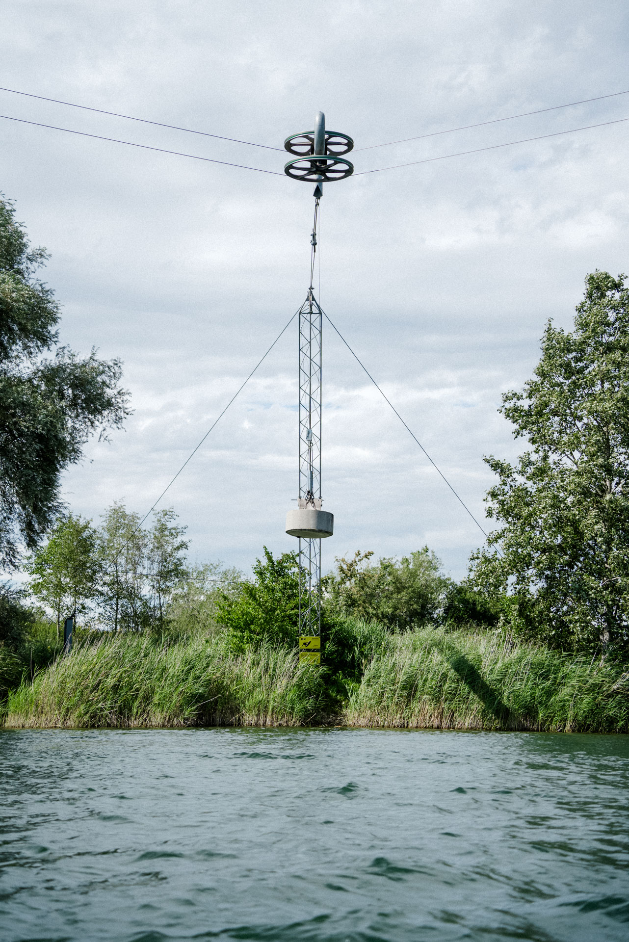 Die Wakeboardanlage Turncable in Thannhausen, das Foto ist im Rahmen der Business- und Eventfotografie entstanden